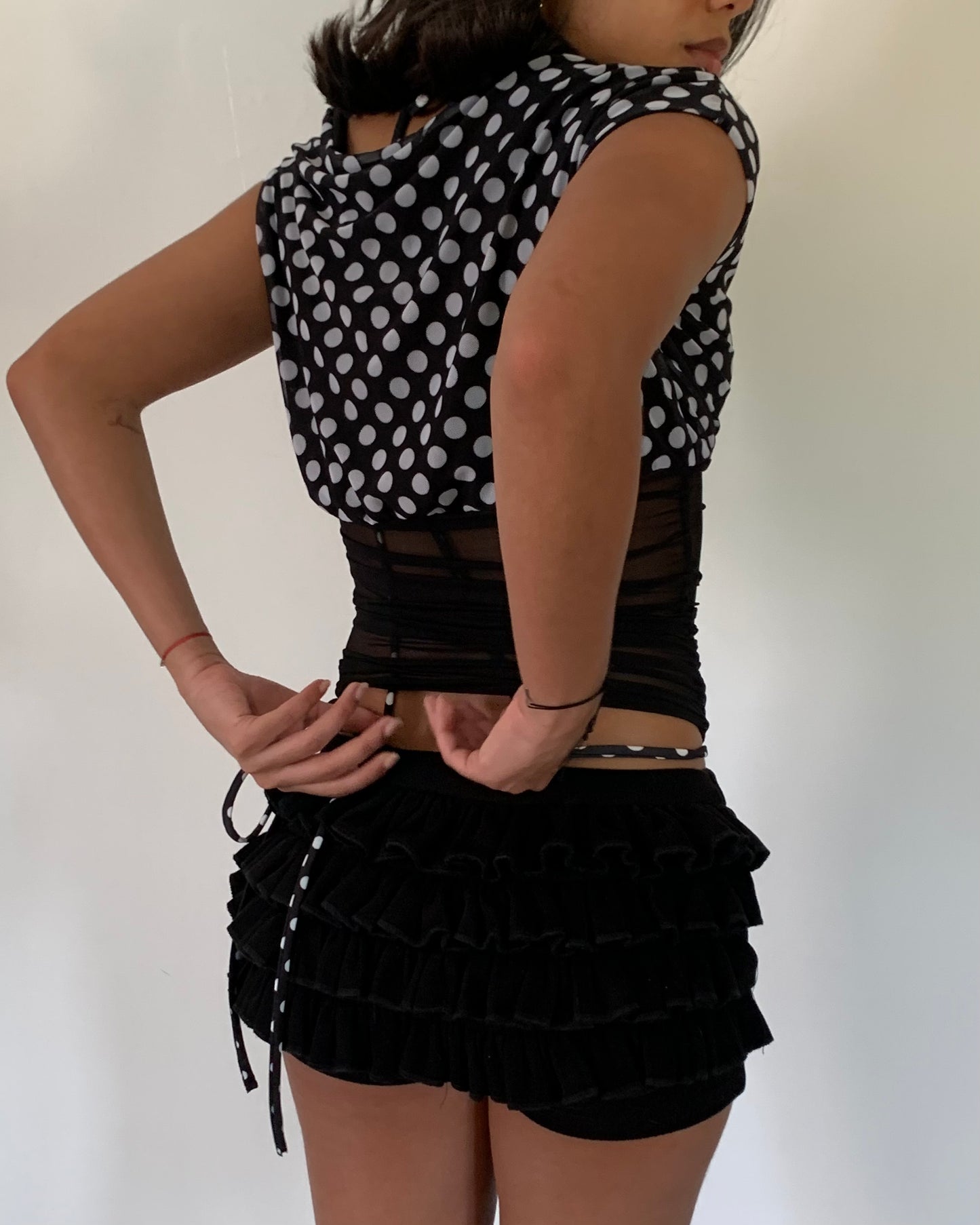 Anagram Mini Short - Black