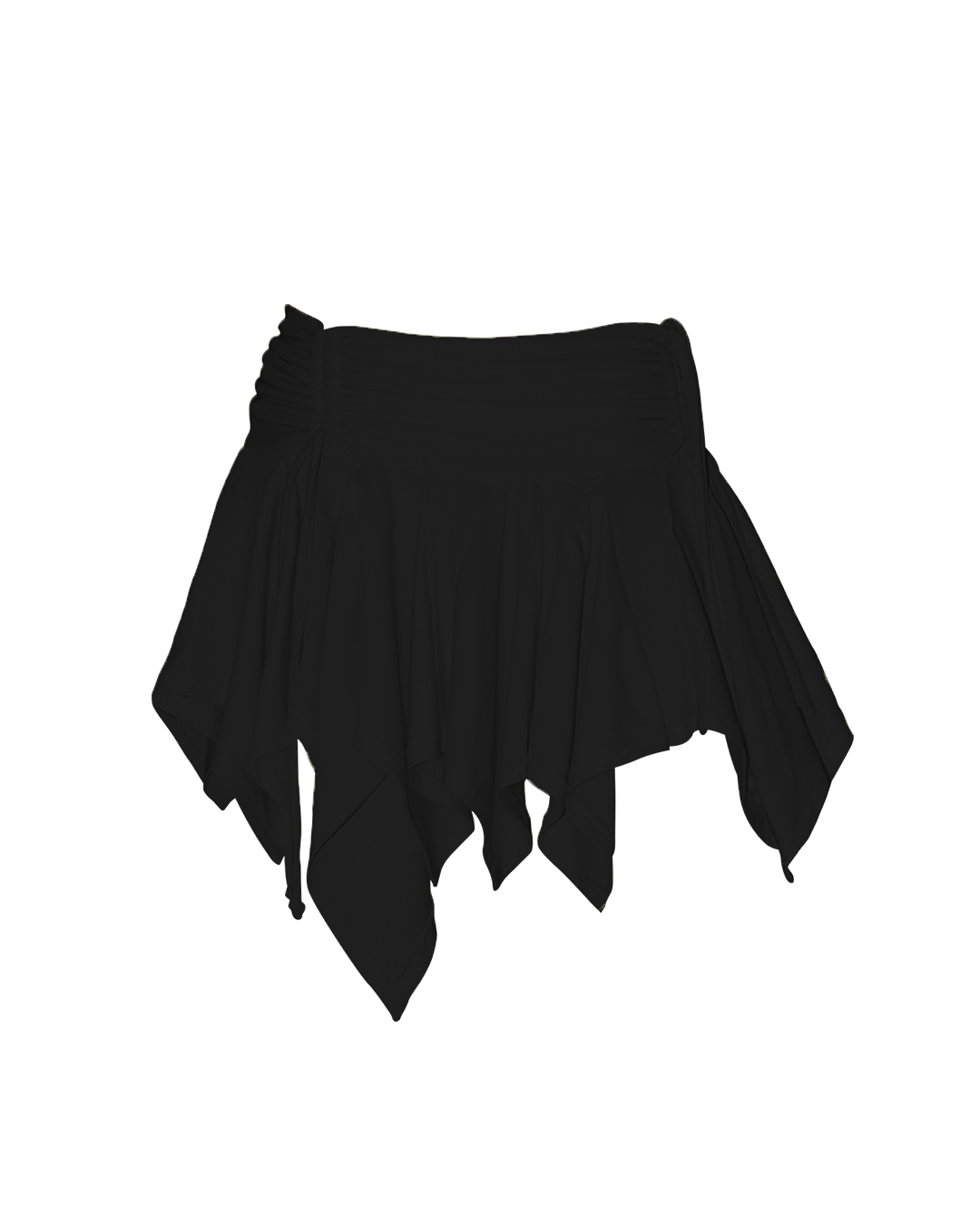 Ridley Ruche Mini Skirt - Black