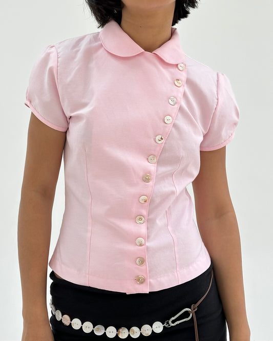 Sonnet Puff Shirt - pink