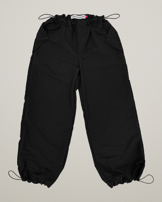 Tactical parachute pants - negro