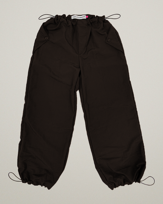 Tactical parachute pants - mocha
