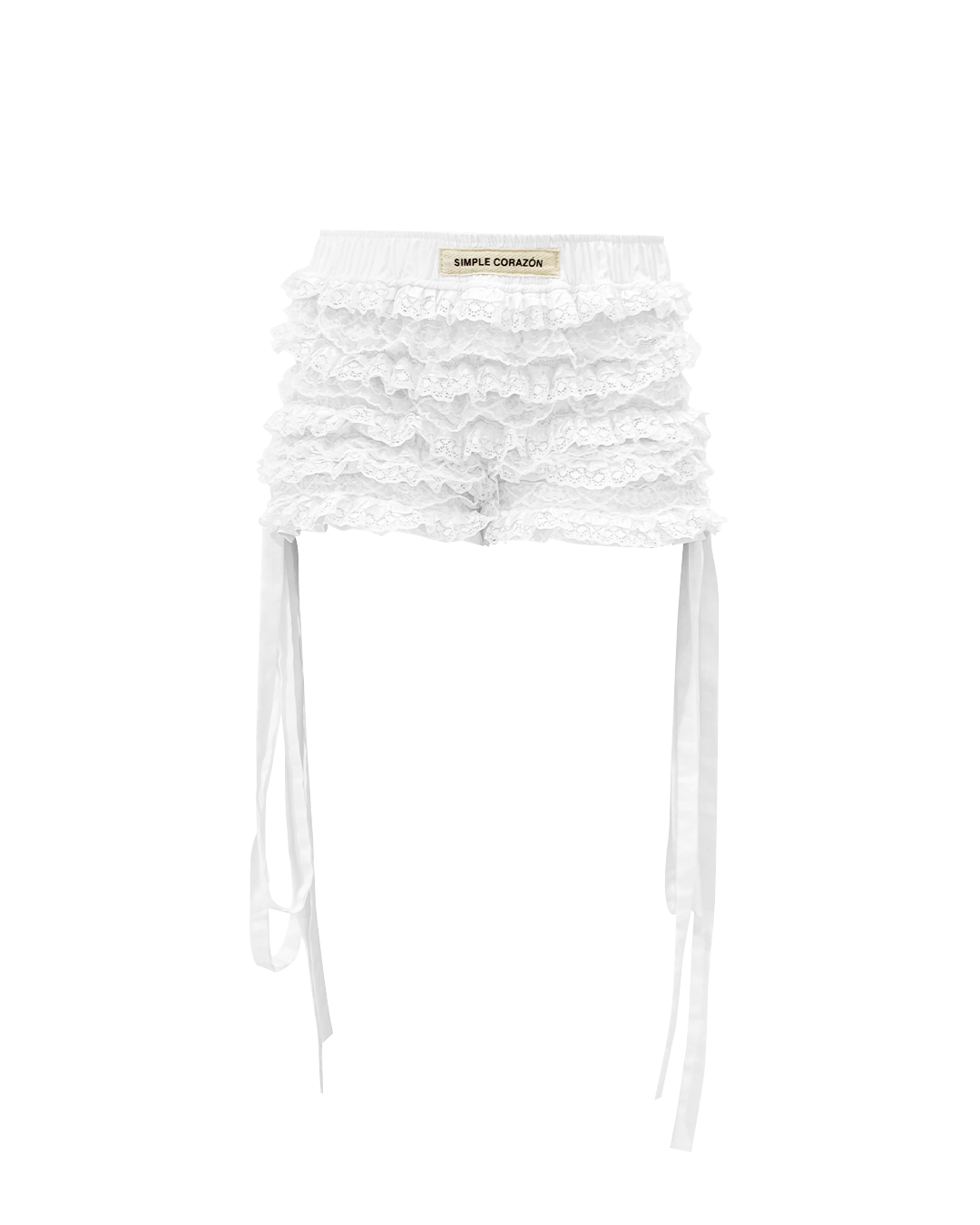 Weekday bloomer shorts - romantic lace