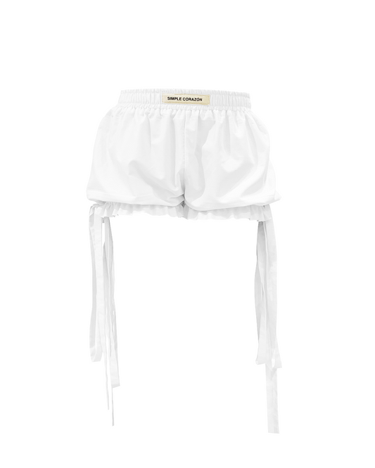 Weekday bloomer shorts - white