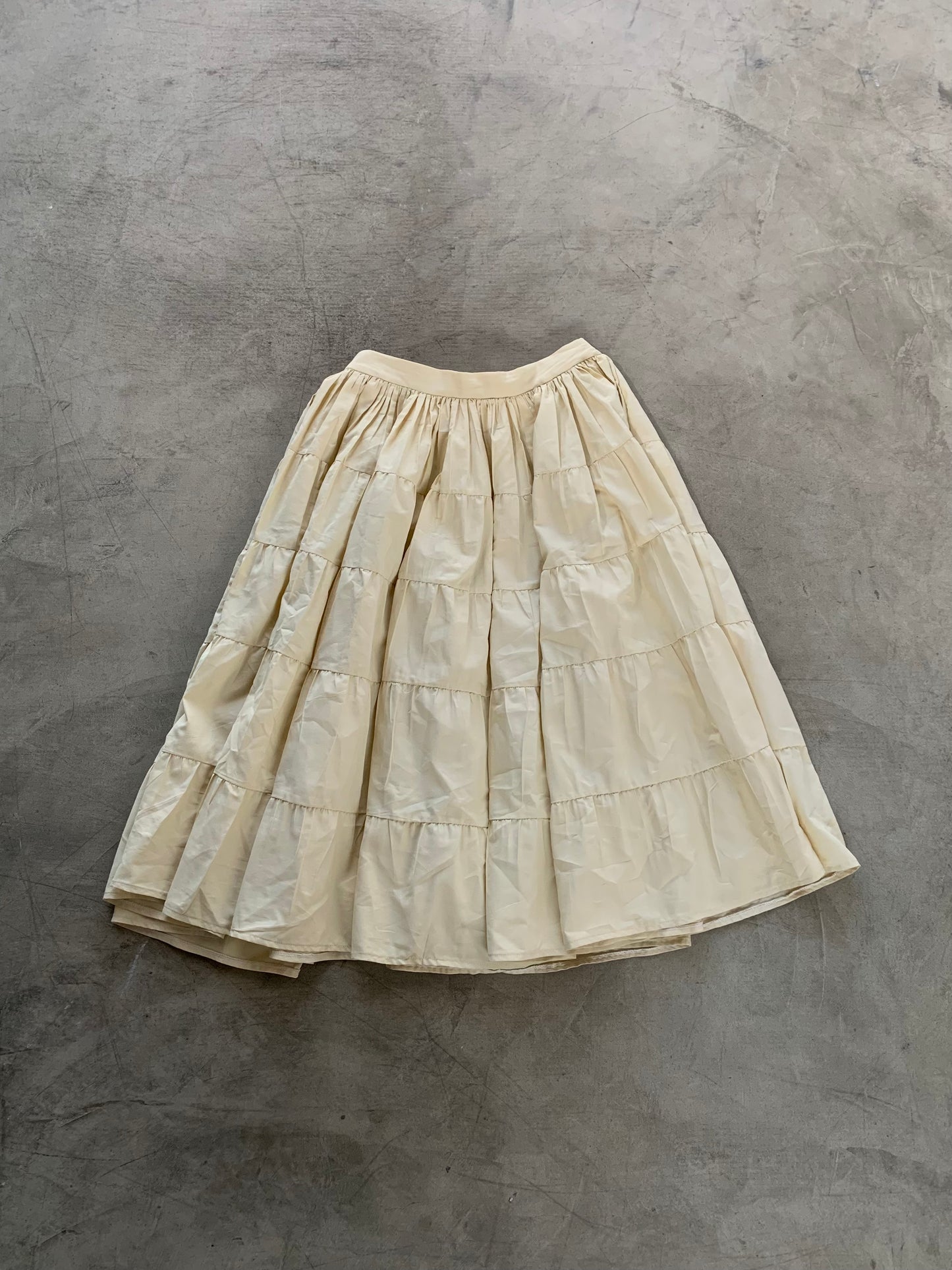 Volume skirt - Ivory