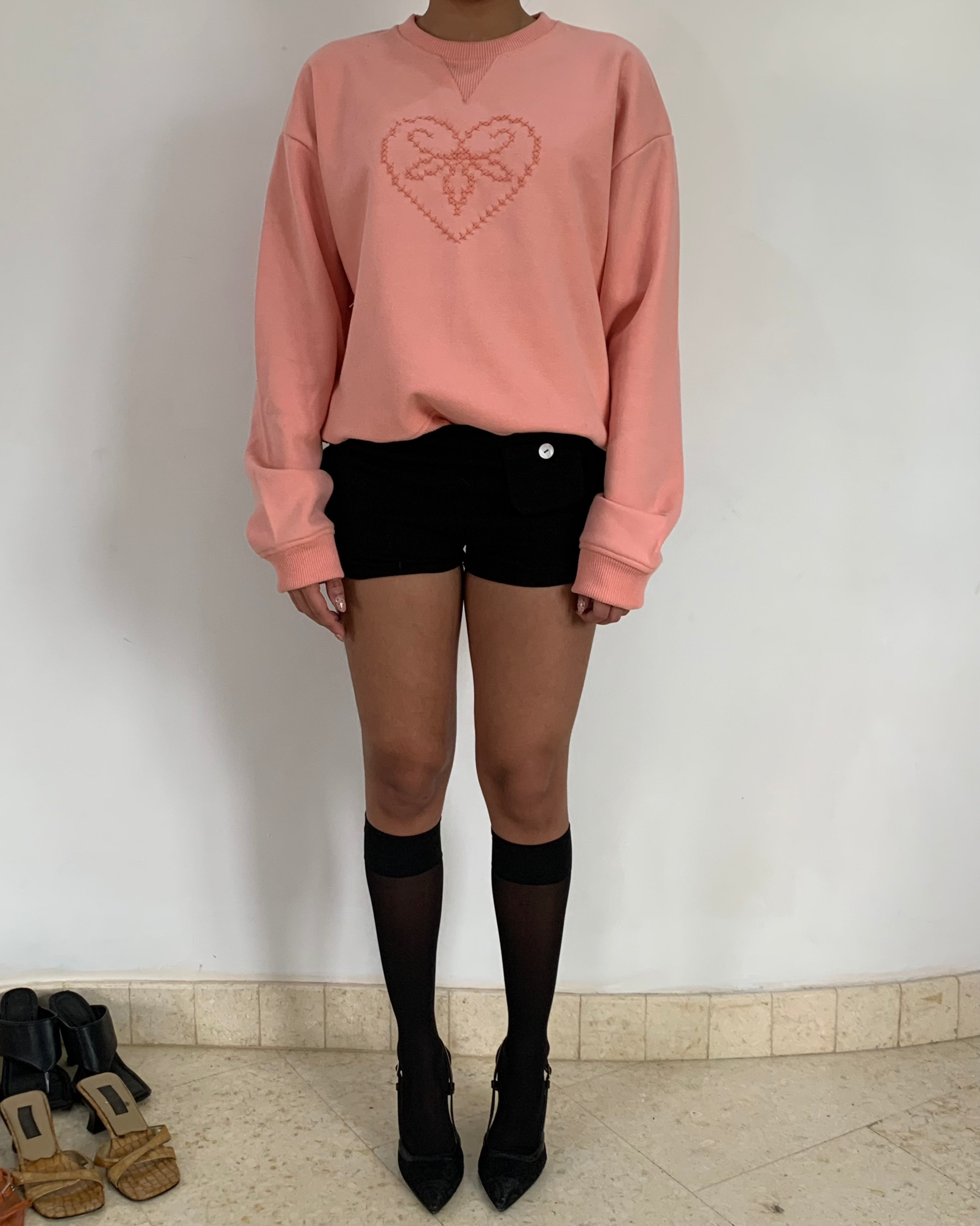 Anagram Mini Short - Black