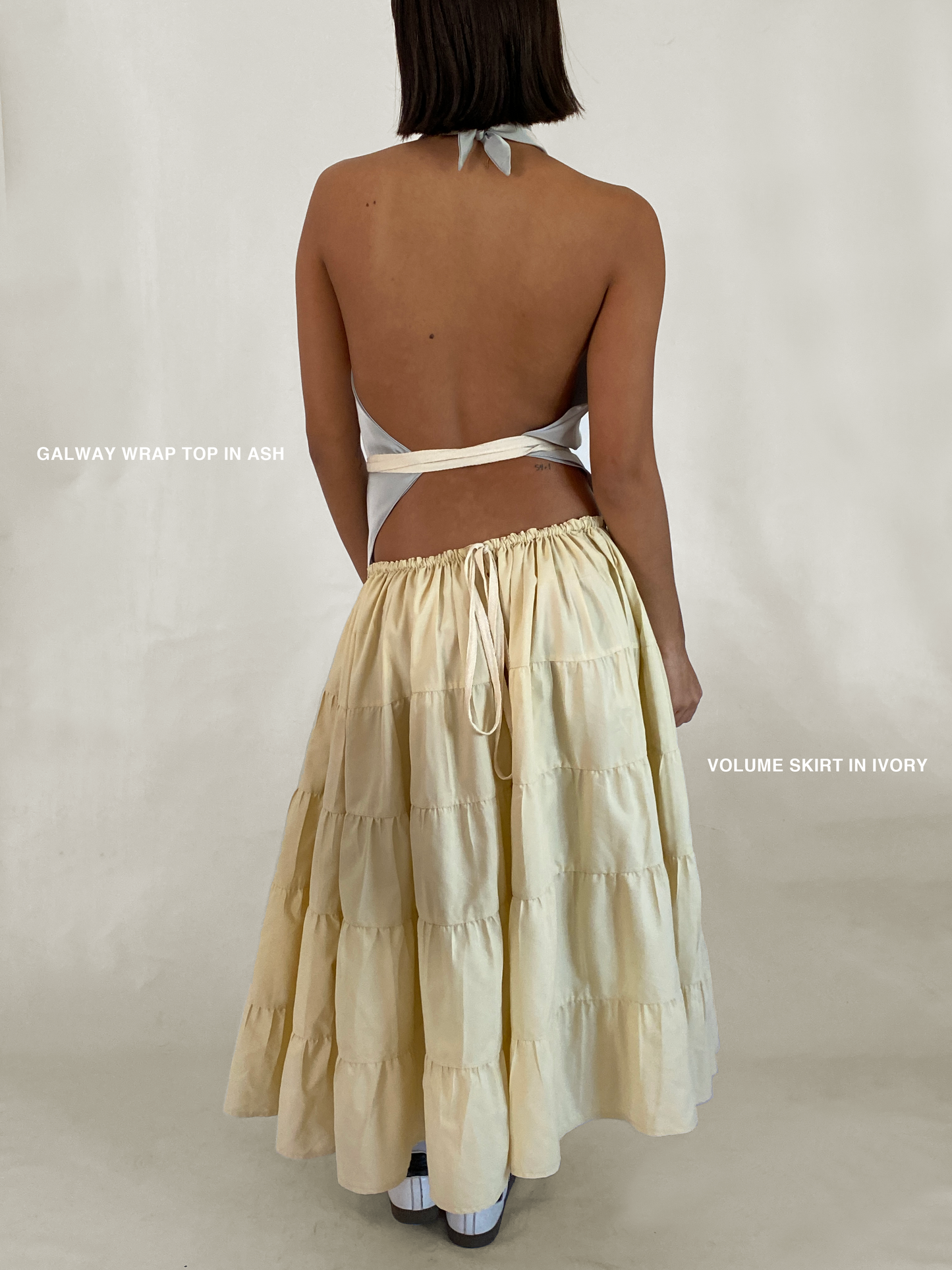 Volume skirt - Ivory