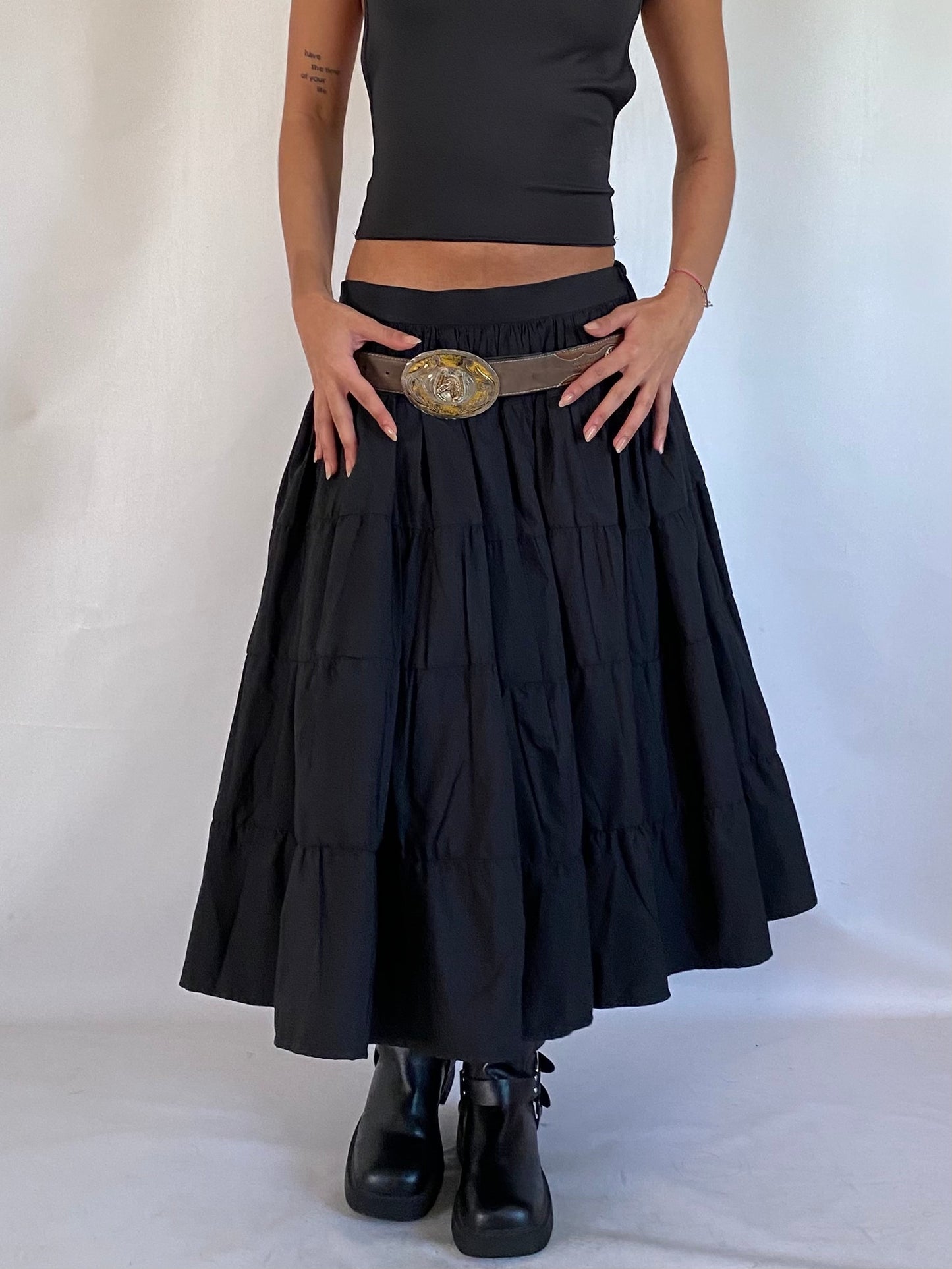 Volume skirt - Black