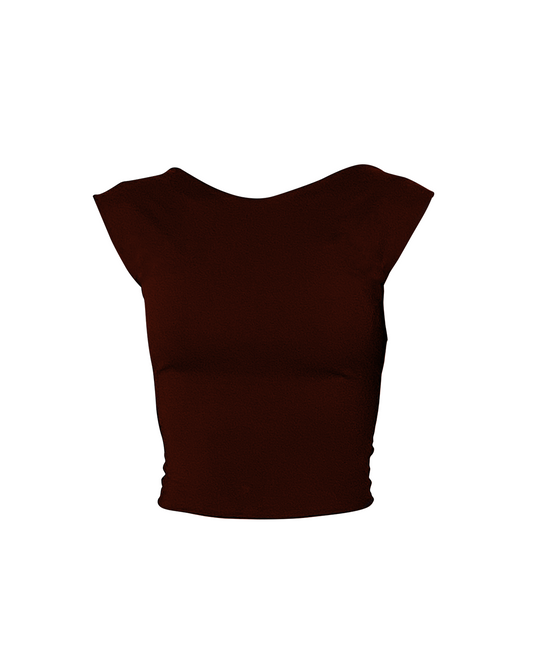 Nicola Top - Burgundy