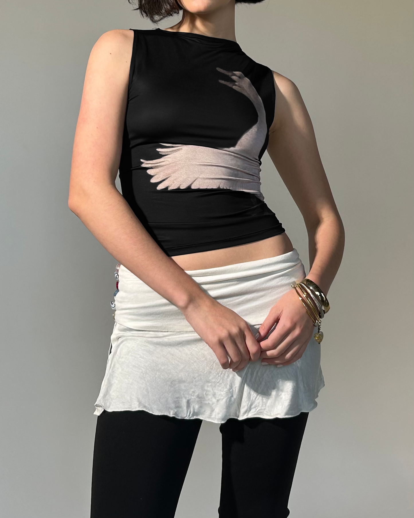 Oracle Mini skirt - Ivory